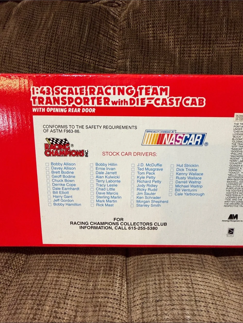 Nascar die cast